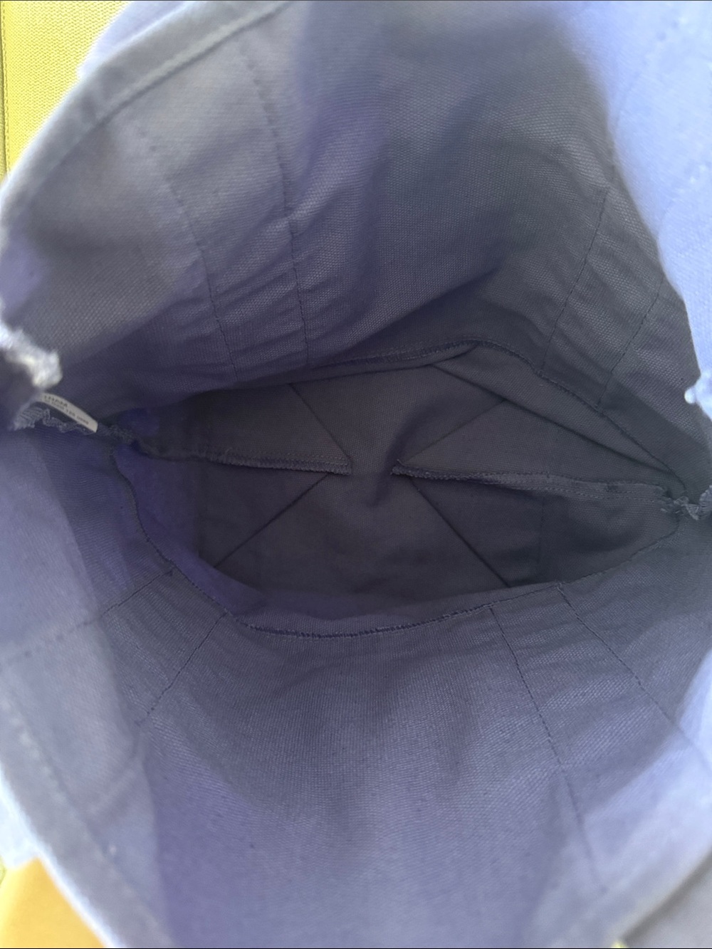 Trader Joe's Purple Canvas Tote Bag - Picture 5 of 5